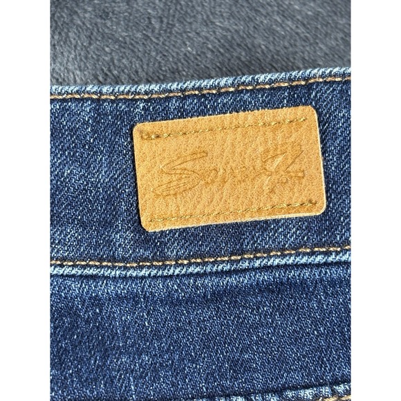 Seven7 Jeans Women's Size 4 Blue Dark‎ Wash Weekend Easy Fit Boyfriend - Picture 9 of 10